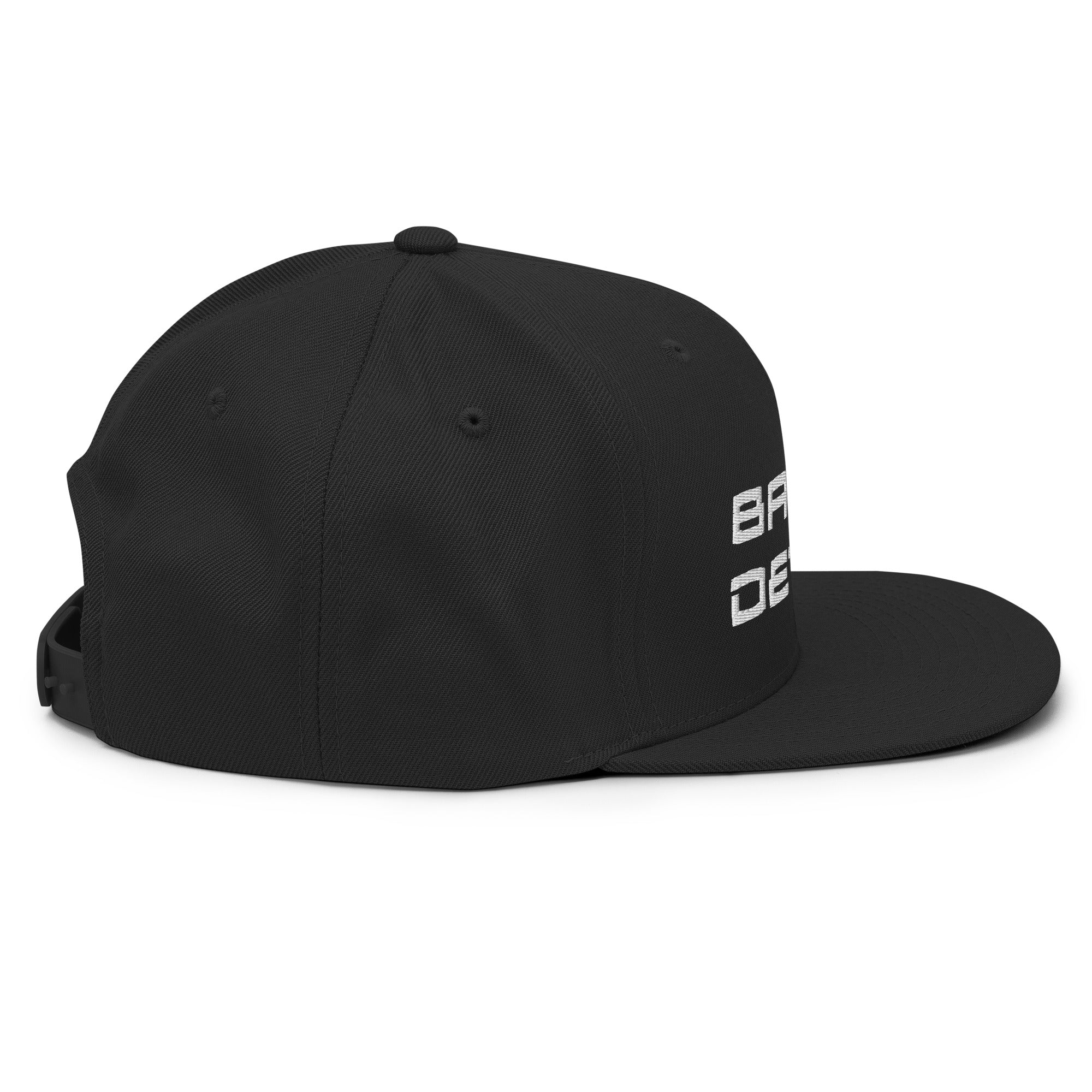 Snapback Embroidered Hat - BADASS DETROIT