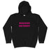 Kids Hoodie- Pink Accent - BADASS DETROIT